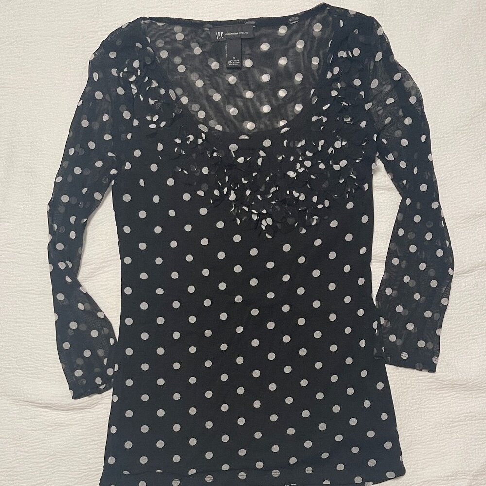 INC Polk Dot Shirt